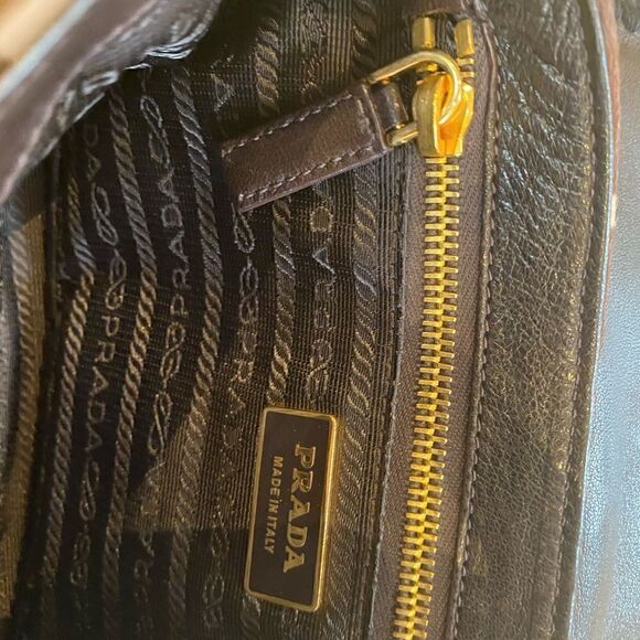 Vintage PRADA Leopard print fur evening bag - Picture 8 of 11